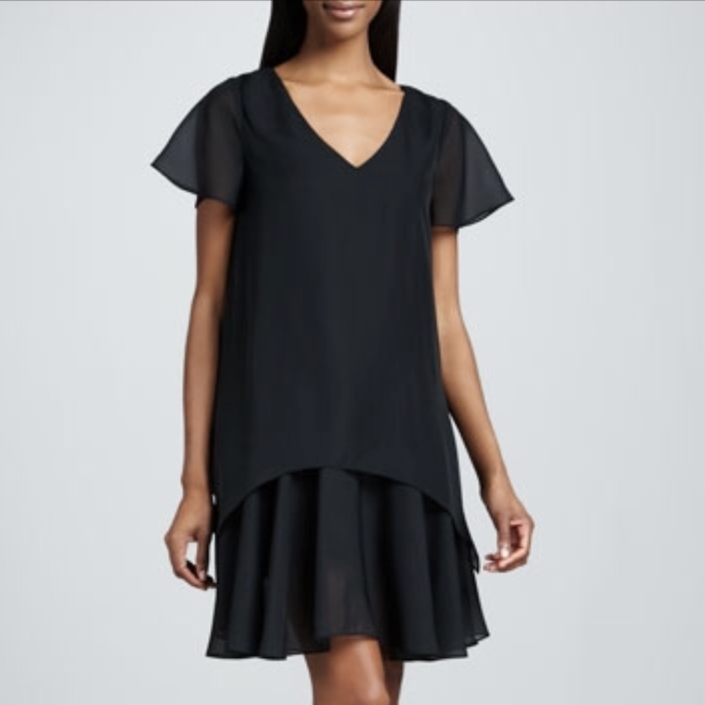 JilRo Black Fairy Tunic Dress